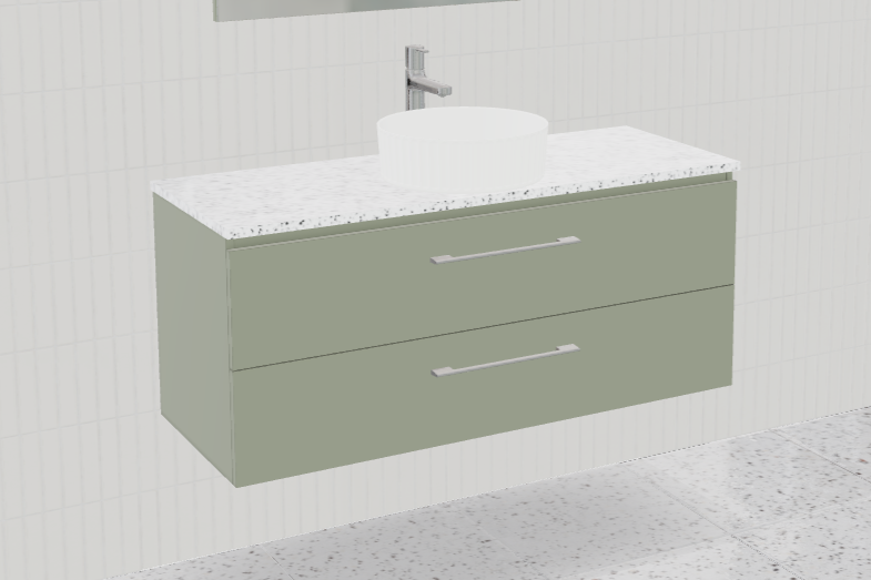 Nevada Plus Vanity with Silksurface Top
