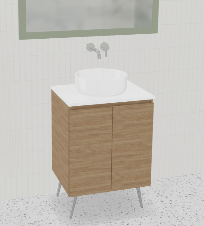 Nevada Vanity with Silksurface Top