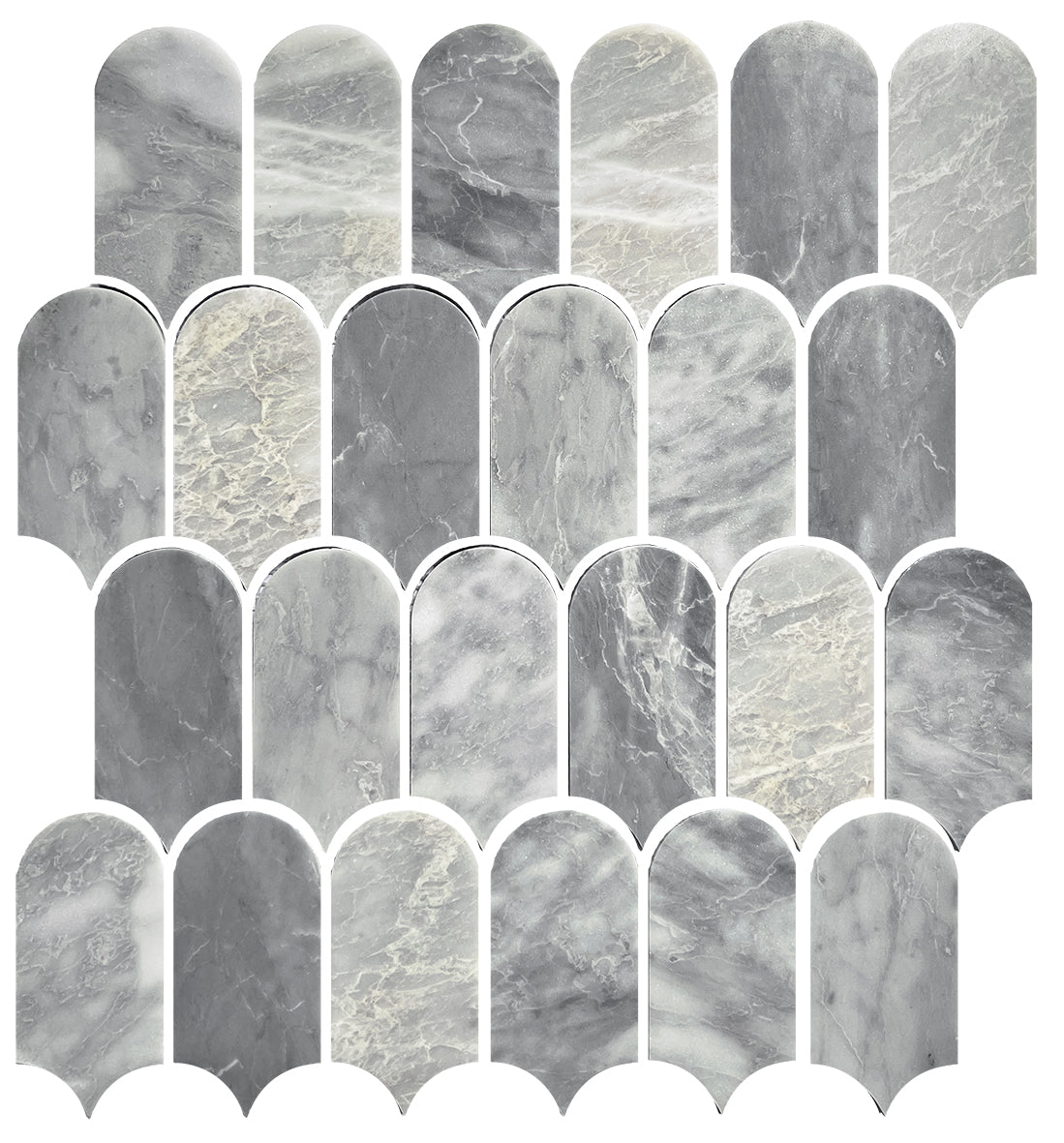 Artemis Carrara Grey Mosaics
