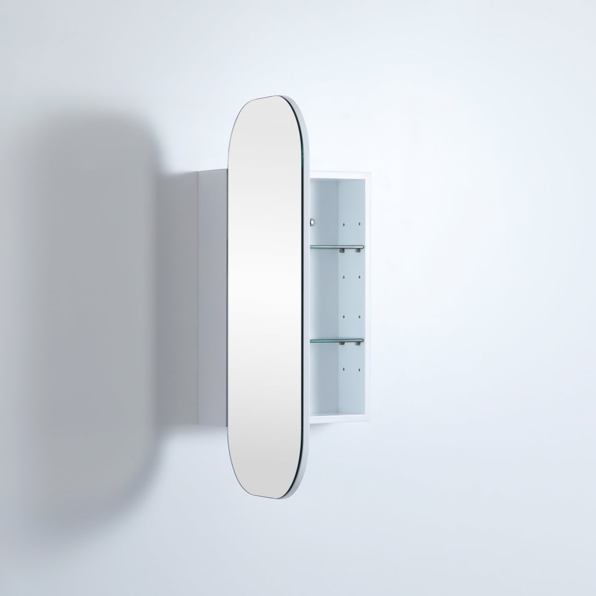 Olivia Oval Mirror Cabinet