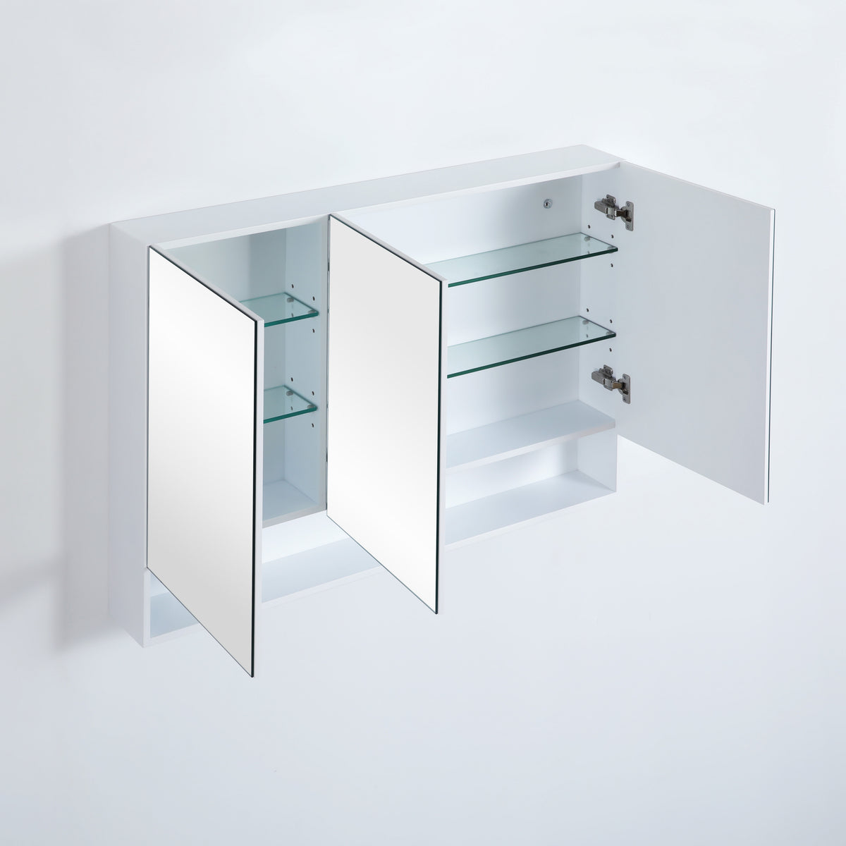 Riva Open Shelf Mirror Cabinet