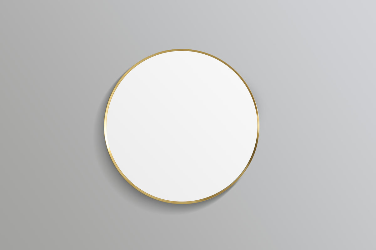 Charlotte Framed Round Mirror