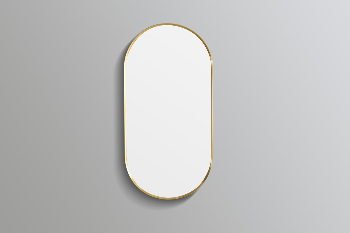 Olivia Framed Oval Mirror