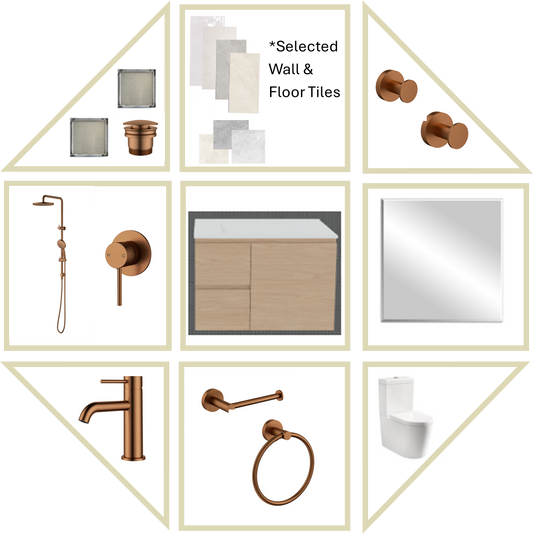 Mia En-suite Bathroom Package With Tiles