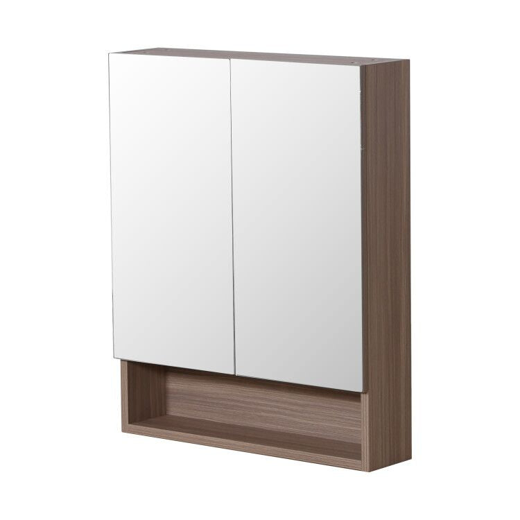 Stella Open Shelf Mirror Cabinet