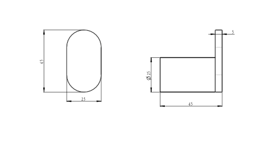 Circle Robe Hook
