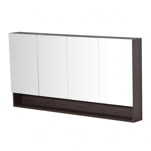 Stella Open Shelf Mirror Cabinet
