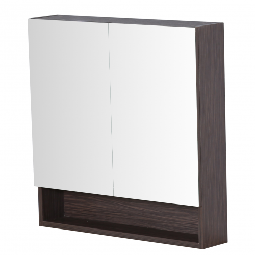 Stella Open Shelf Mirror Cabinet