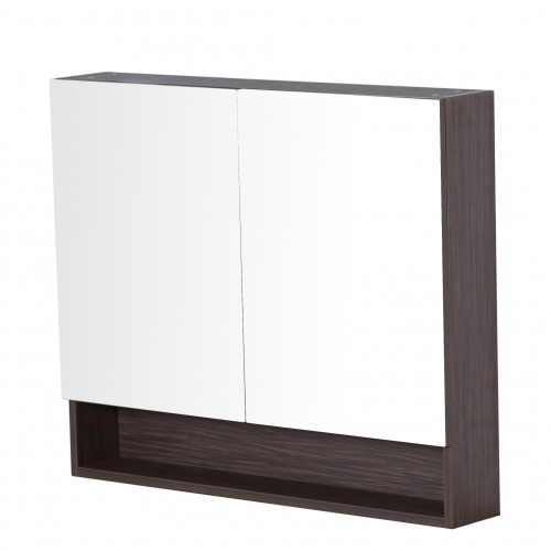 Stella Open Shelf Mirror Cabinet