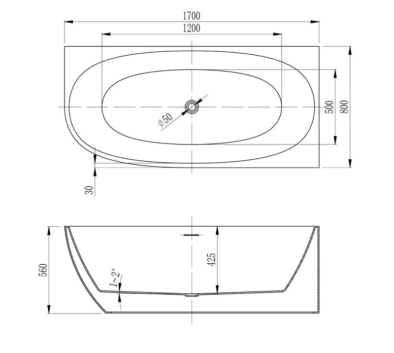 Angus Corner Freestanding Bath