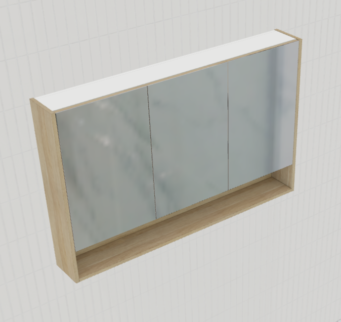 Samremo Shaving Cabinet