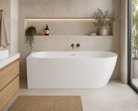 Angus Corner Freestanding Bath