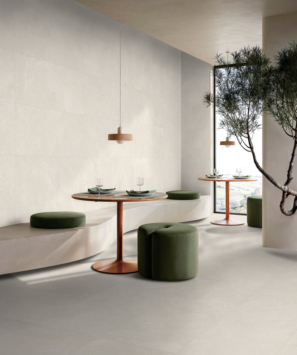 Alpine Rectified Glazed Porcelain Tile