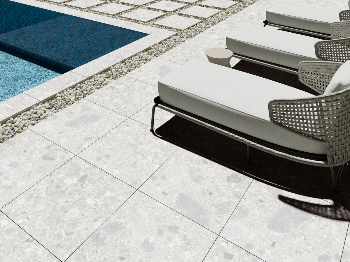 Terrazzo Rectified Glazed Porcelain Tile