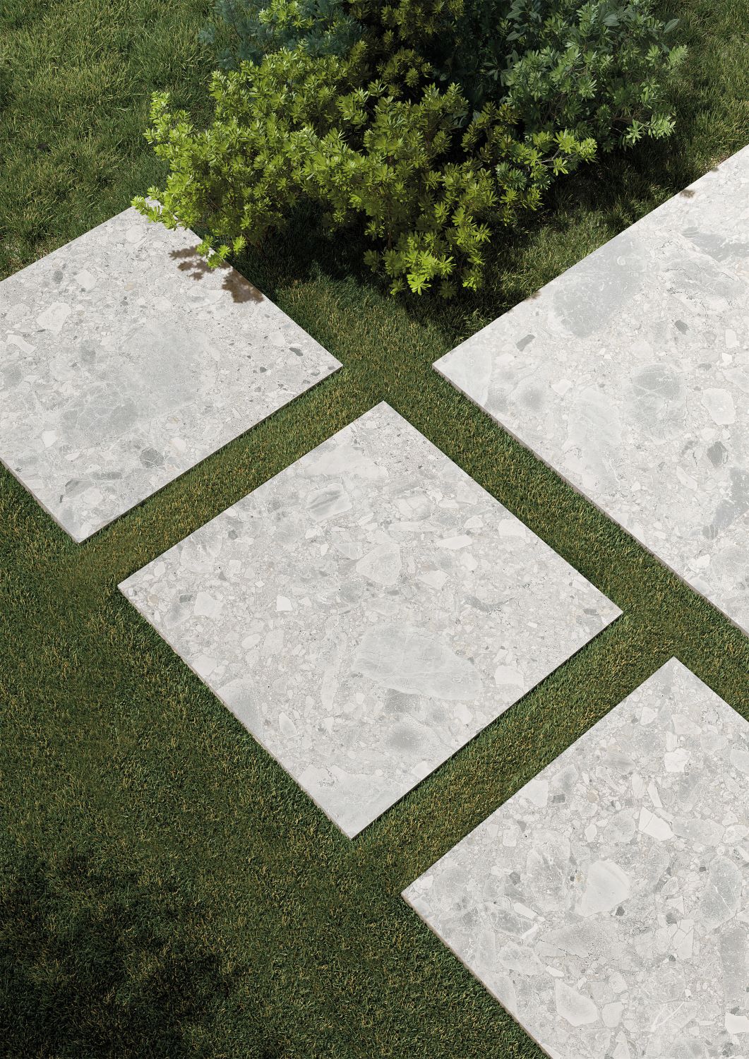 Terrazzo Rectified Glazed Porcelain Tile