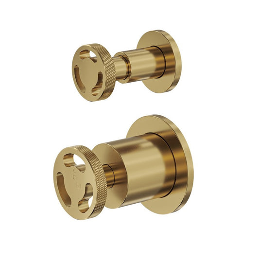 Dynamik 2-Plate Wall Mixer with Divertor