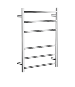 Avid 6 Bar Heated Towel Rail