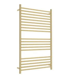 Allegra 19 Wide Bar Heated Towel Rail