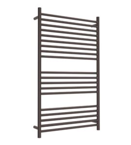 Allegra 19 Wide Bar Heated Towel Rail