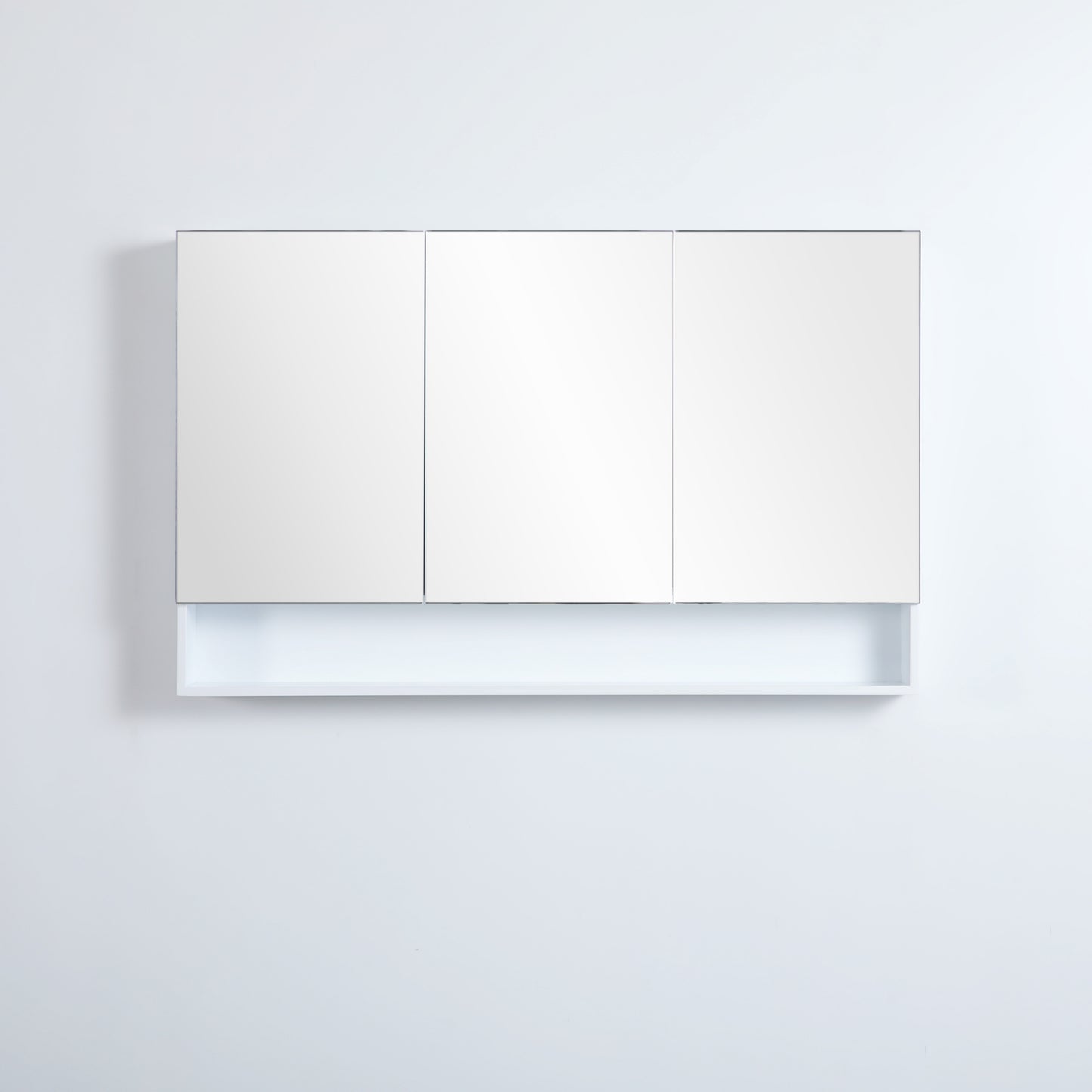 Riva Open Shelf Mirror Cabinet