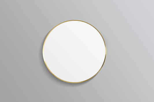 Charlotte Framed Round Mirror