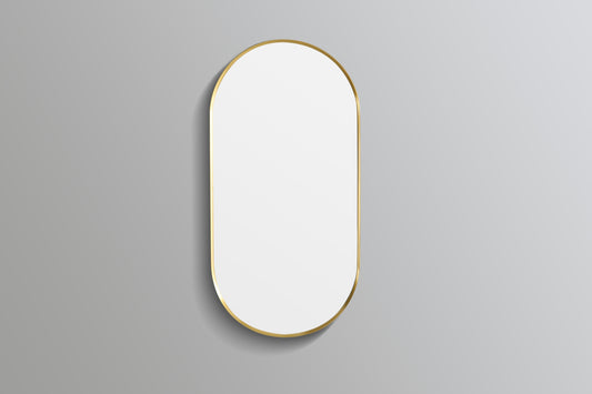 Olivia Framed Oval Mirror