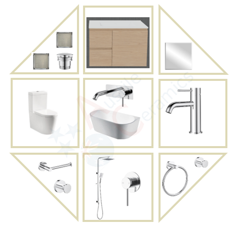 Mia SS Bathroom Package