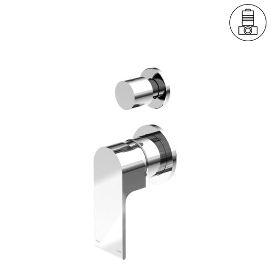 Bianca Wall Mixer with Divertor Separate Plate by Nero Tapware