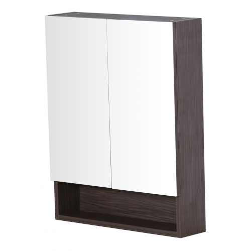 Stella Open Shelf Mirror Cabinet