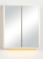 Avola LED Mirror Cabinet By Lukka