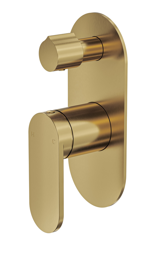 Capo 1-Plate Wall Mixer with Divertor