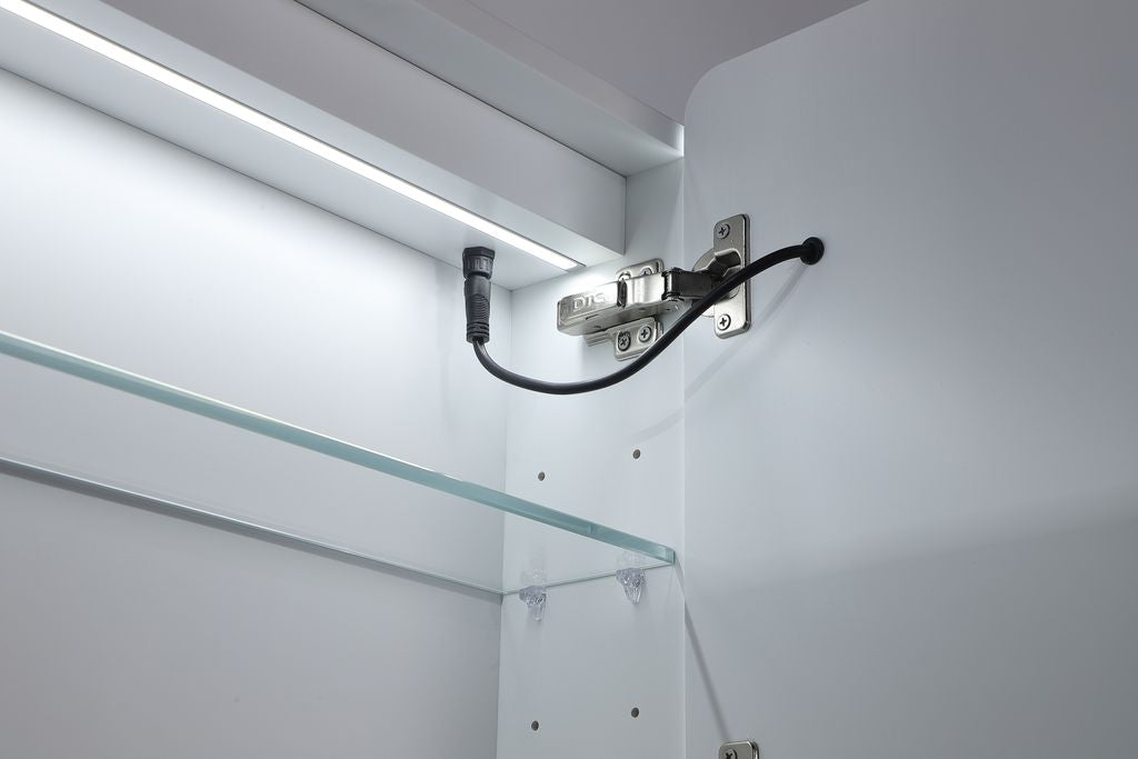 Avola LED Mirror Cabinet By Lukka