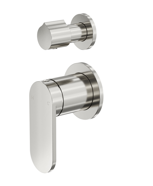 Capo 2-Plate Wall Mixer with Divertor