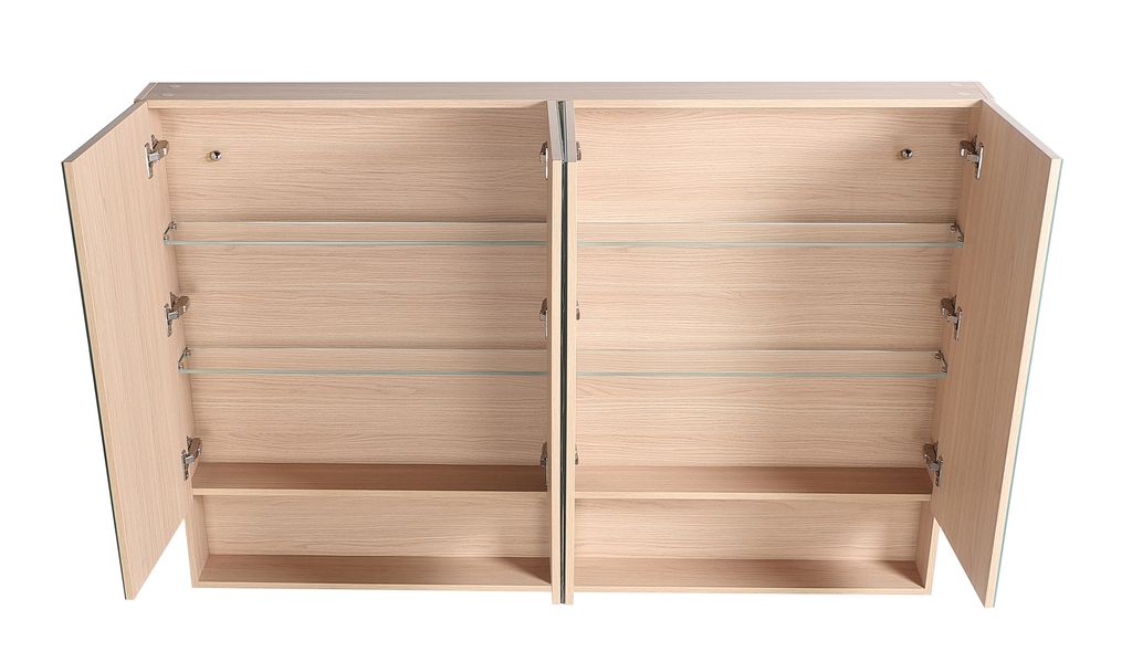 Clark Oak Mirror Cabinet By Lukka
