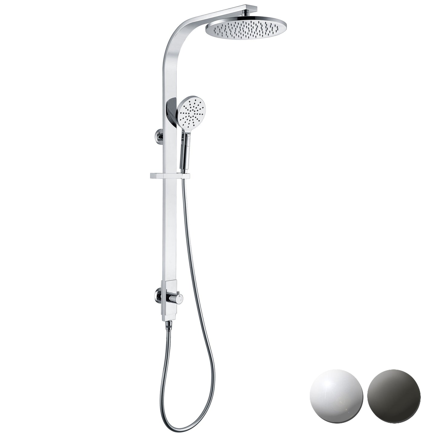 Kara Combination Shower with Multifunction Hand Shower By Ikon