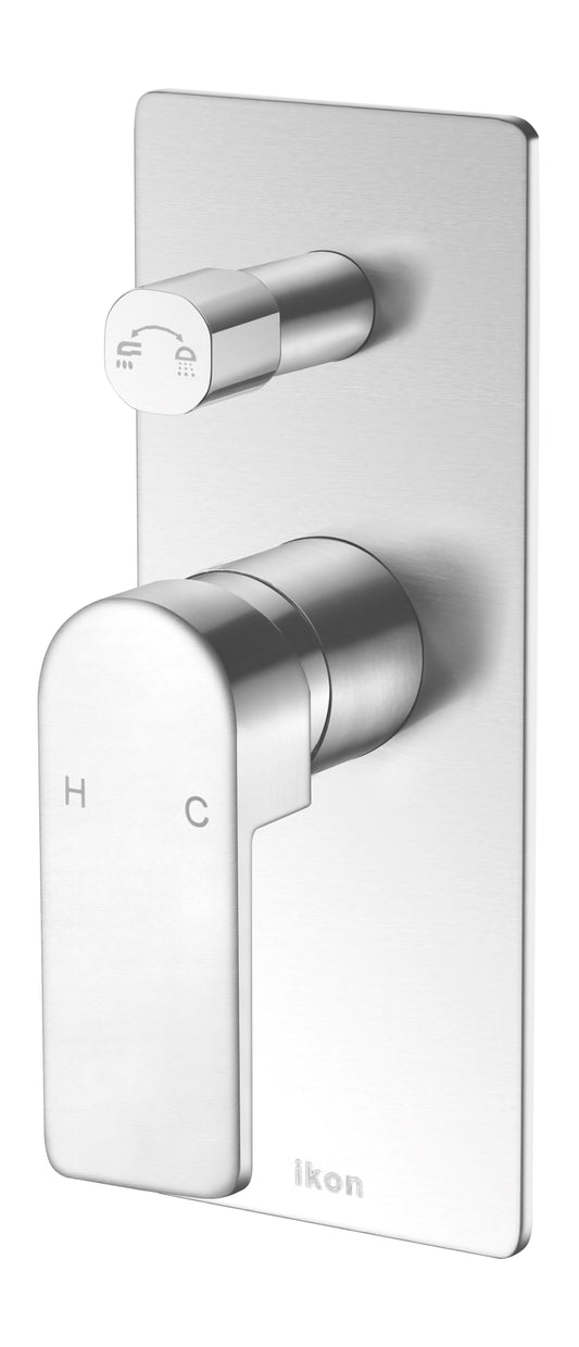 Flores Wall Mixer with Diverter