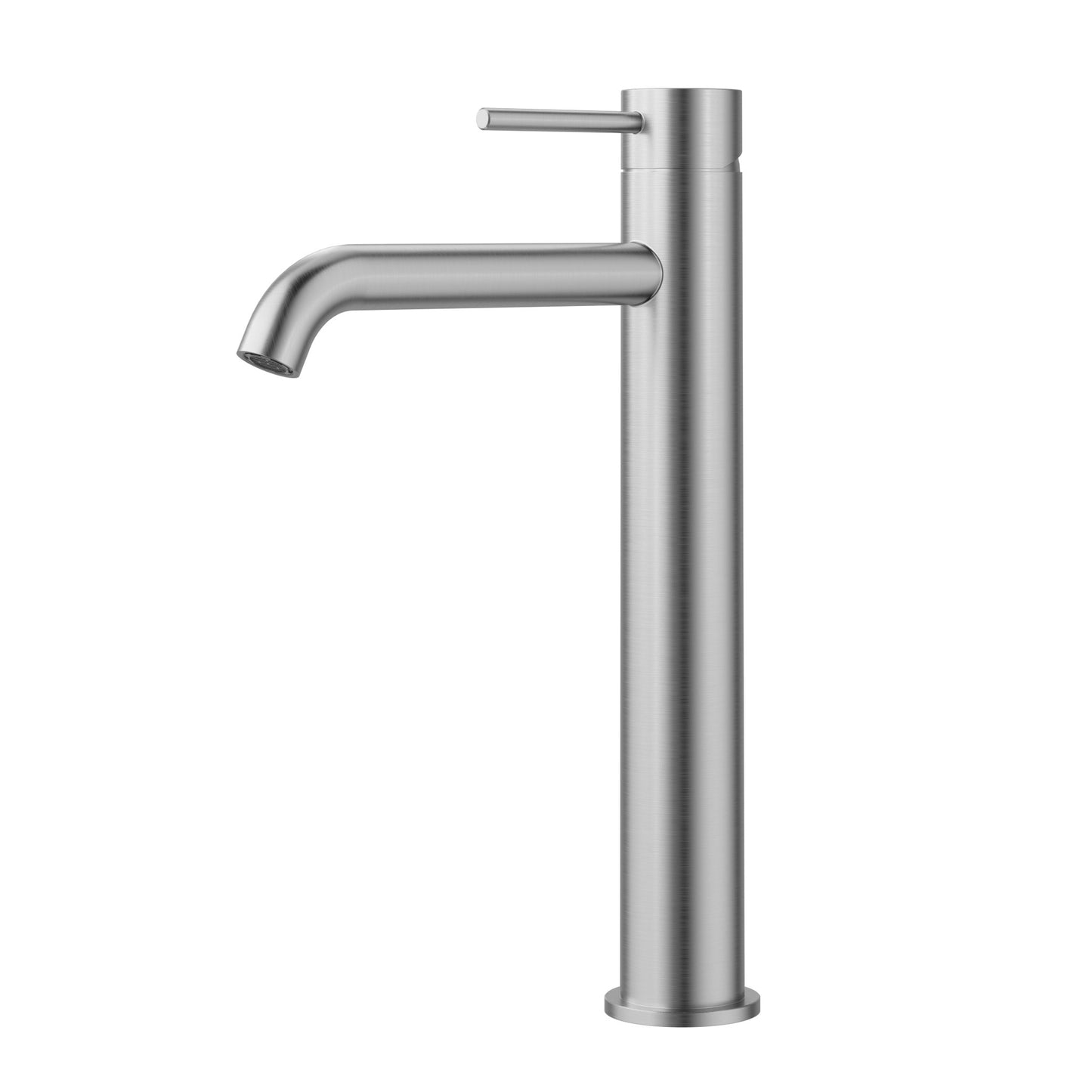 Otus SS Slim Tall Curved Spout Basin Mixer