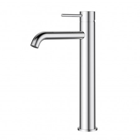 Otus SS Slim Tall Curved Spout Basin Mixer